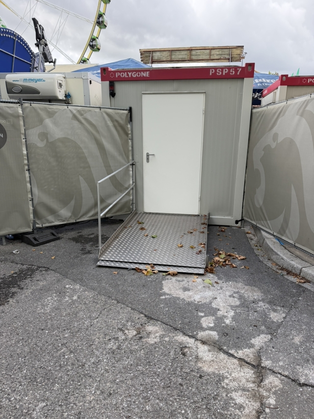 Les WC situés près du « Nikloskierfecht »