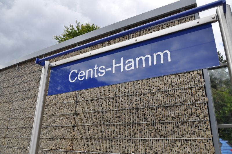 Train station of Cents Hamm