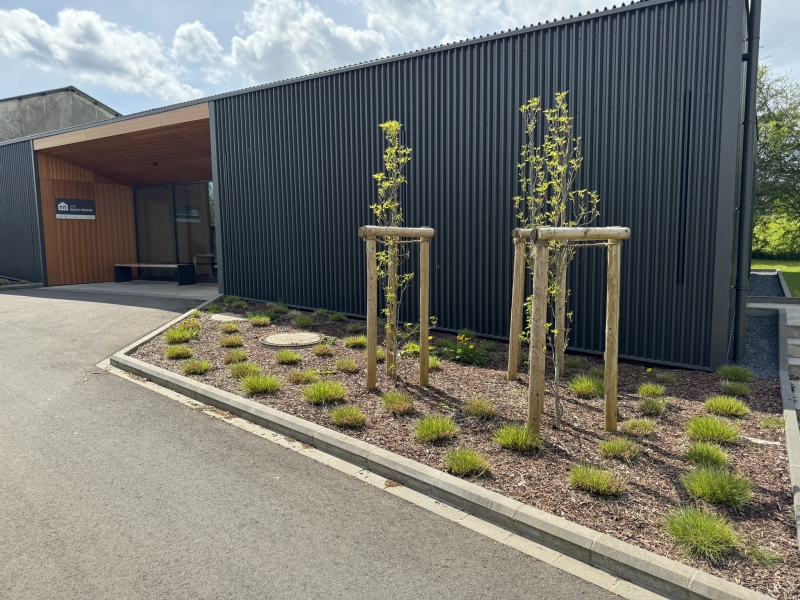 Exterior view of the gîte.