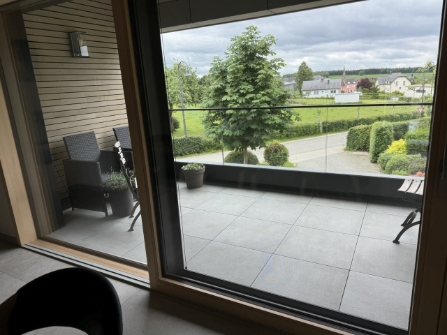 View outside from the living room