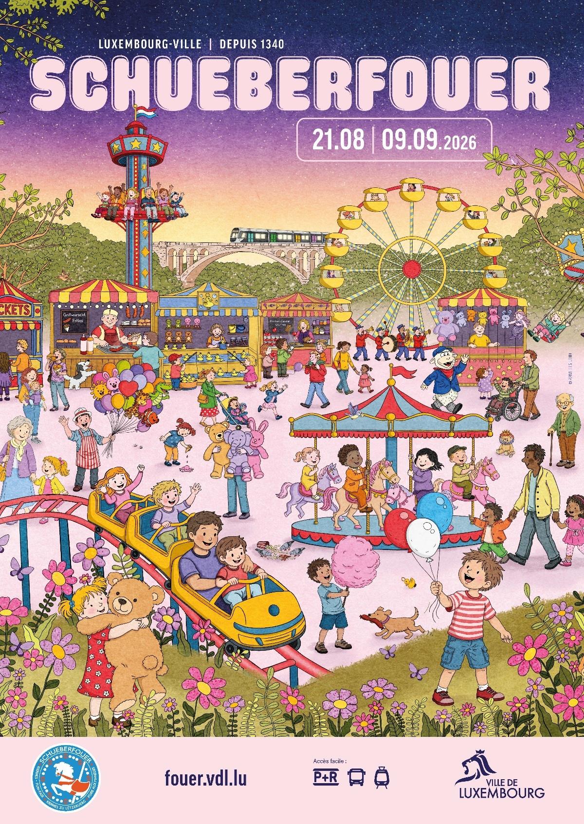 Affiche de la Schueberfouer 2026