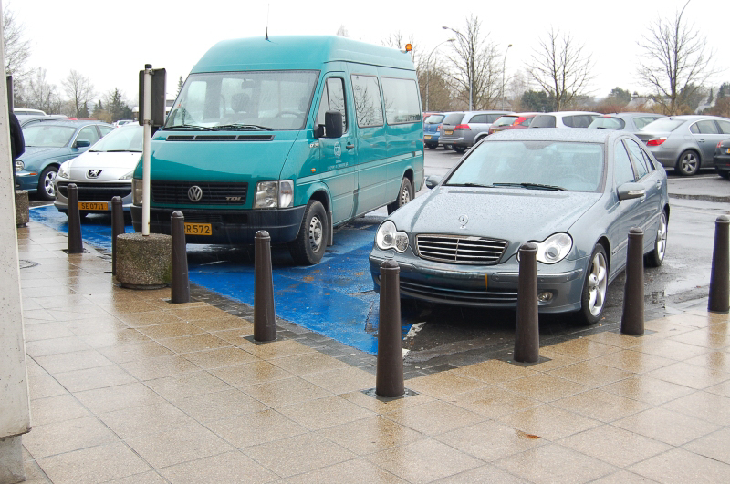 Parking located to the left of the Cactus Inn