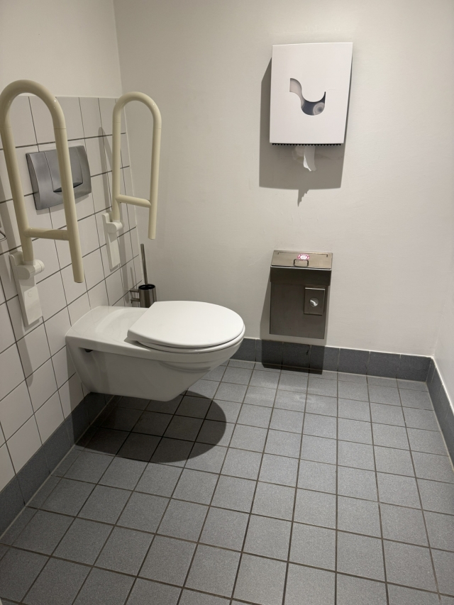 WC for persons with reduced mobility